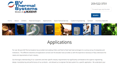 Desktop Screenshot of bvthermal.com
