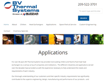 Tablet Screenshot of bvthermal.com